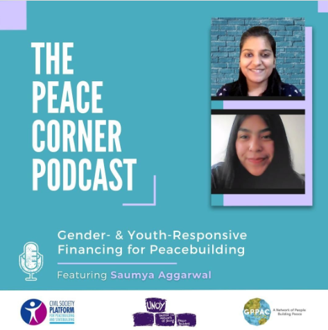 Podcast: Gender- and Youth-Responsive Financing for Peacebuilding (S06E08)