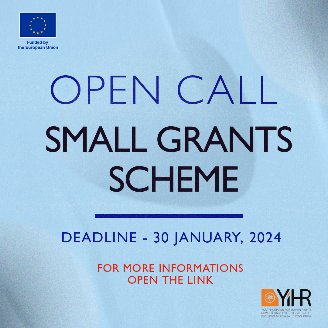 Call for Proposals: Joint Youth Dialogue – SMALL GRANTS SCHEME