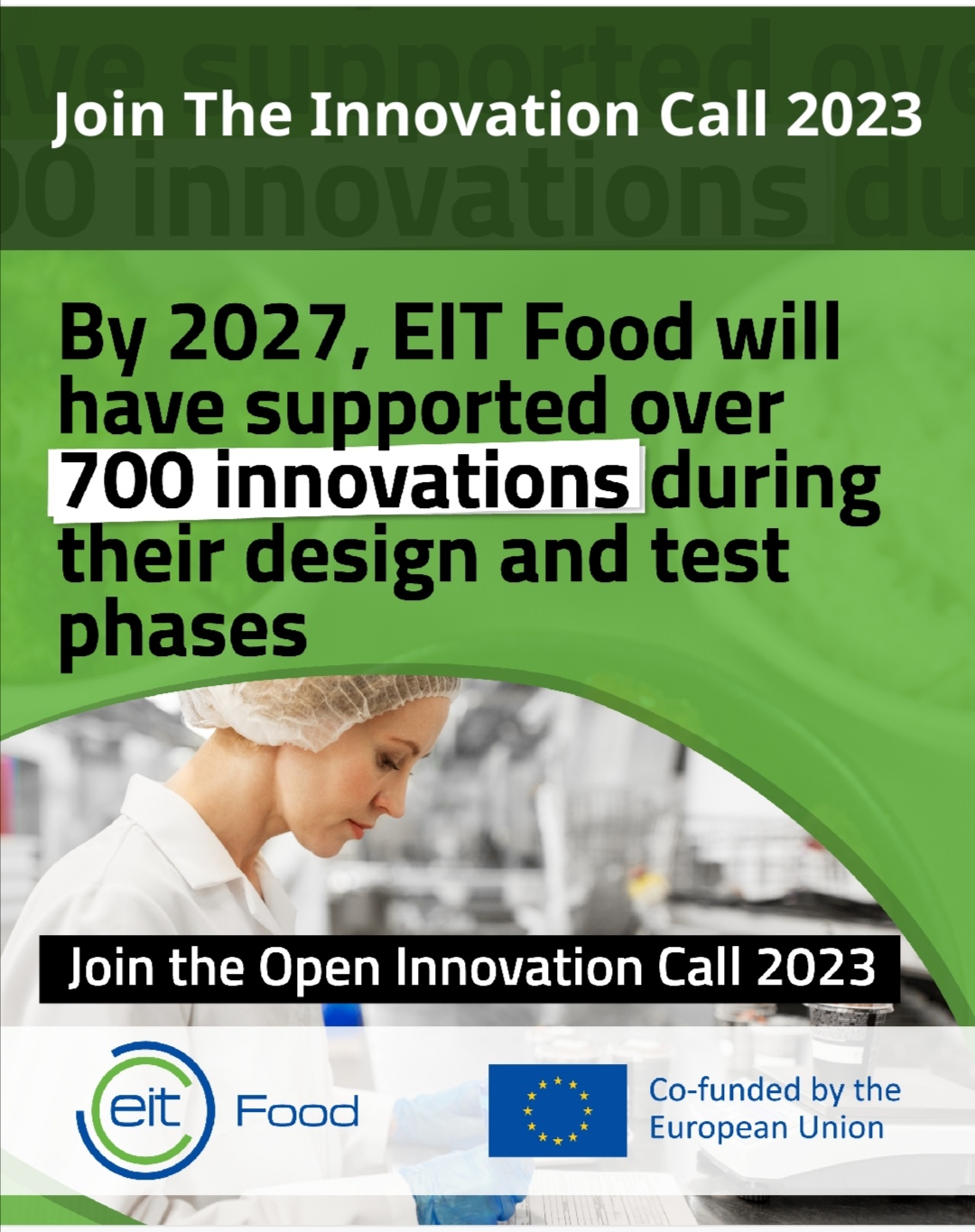 EIT Food Open Innovation Call 2023
